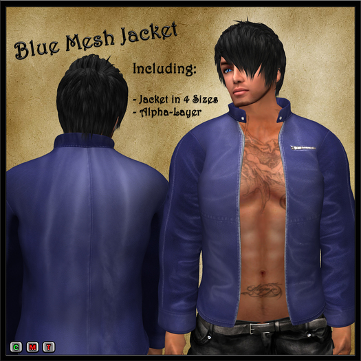 Blue Mesh Jacket