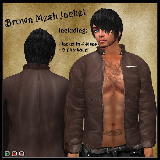 Brown Mesh Jacket