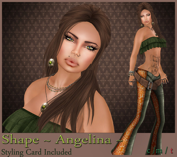   Now Lower Price ~SHAPE ANGELINA~ 