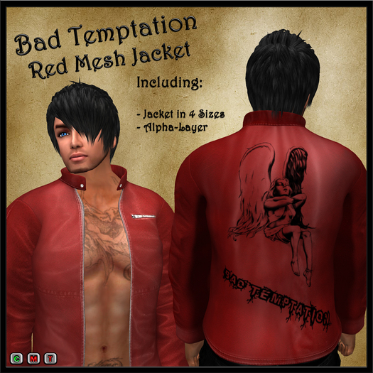 Bad Temptation Red Mesh Jacket 