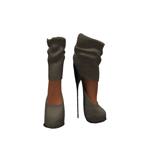 grey heels 