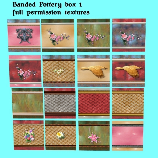 Banded Pottery box 1