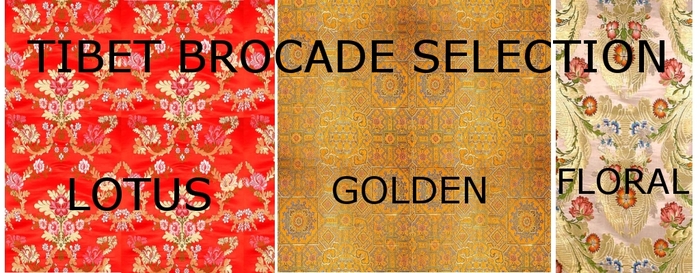 Tibet Brocade selection - 3 full-prim textures