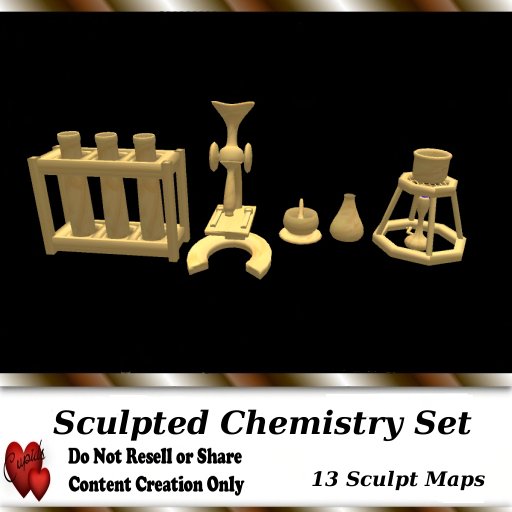 Sculpted Chemistry set