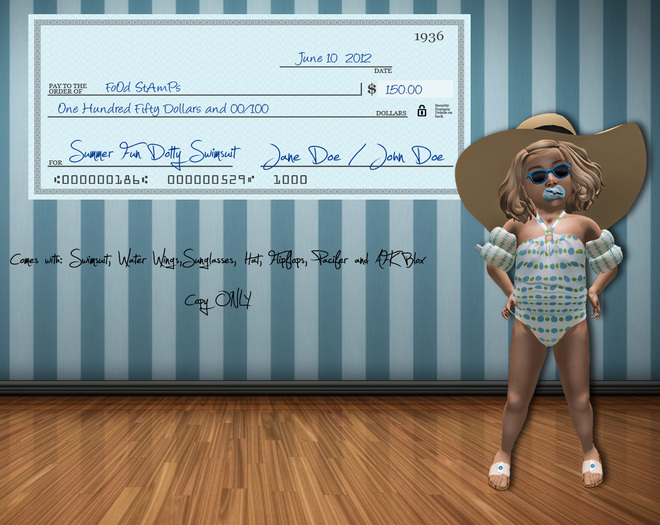 {FS} Summer Fun Dotty Swimsuit