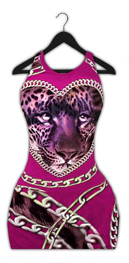 Grayscale - Leopard Love - Fuch(click)