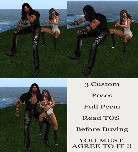 ( MMM ) 5 Bike Poses Driver Passenger, Cross Bike ( Boxed )