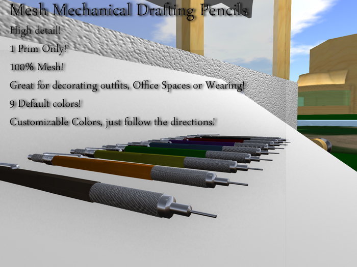 Mechanical Drafting Pencils by WR