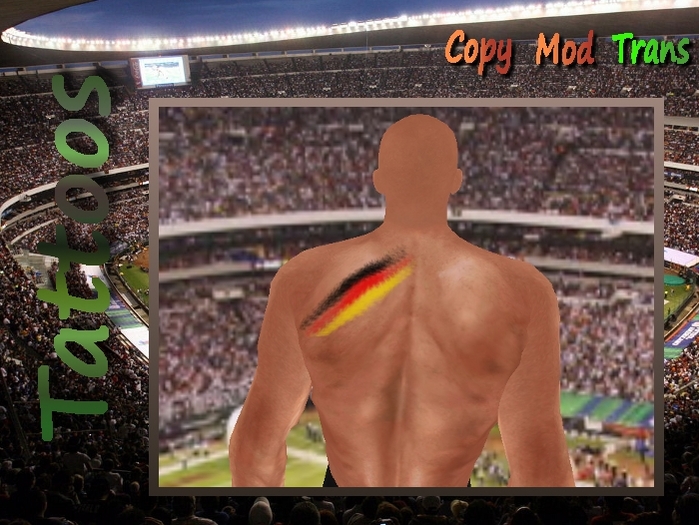Tattoo germany – shoulder backside