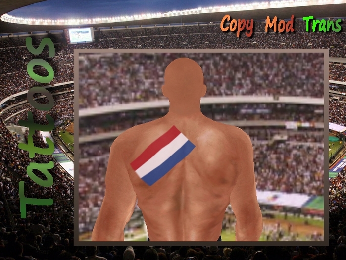 Tattoo netherlands – back