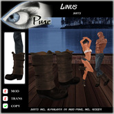 << PURE >> Pure Shoes - Linus in Brown [inworld price 199L$]