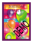 CUSTOMIZED INVITATION SAMPLE - CONTACT ME INWORLD FOR CUSTOMIZED 