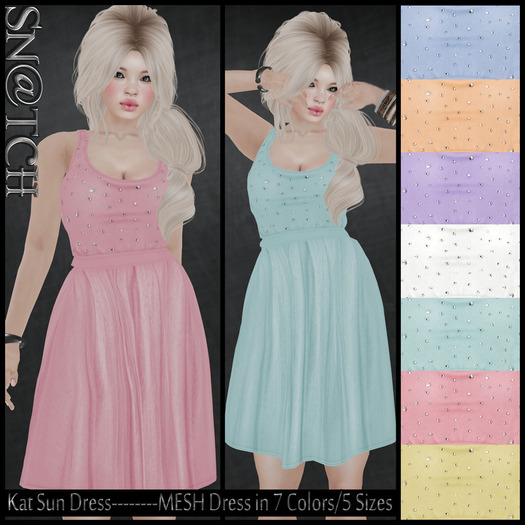 :::Sn@tch Kat Mesh Dress Small (All Colors)::