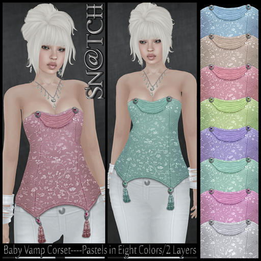 :::Sn@tch Baby Vamp Corsets:::
