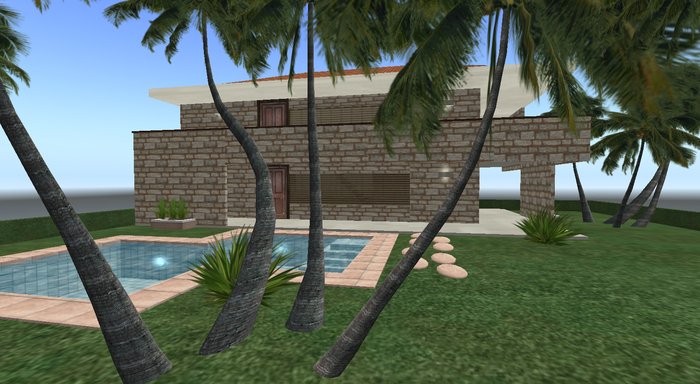 House and pool - 169 prims