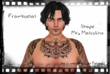 Shape Mr. Masculino *Frambuesas*
