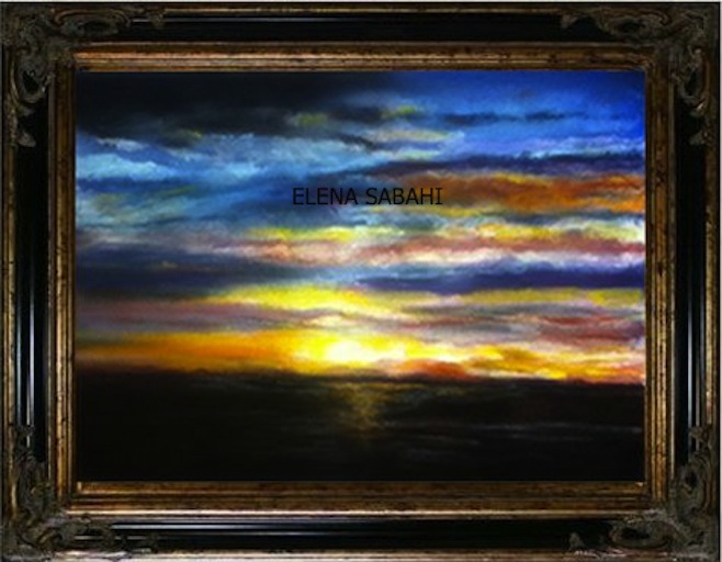 Bahama Sunset by Elena Sabahi