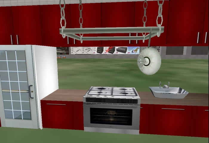 Red Kitchen by Eliore