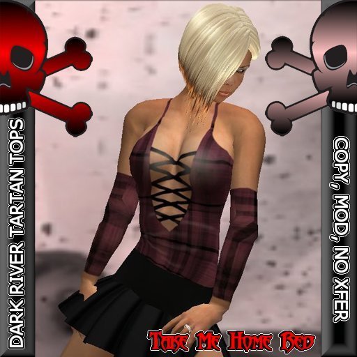 Tartan Top Take Me Home Red