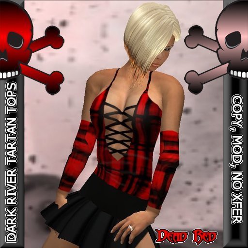 Tartan Top Dead Red