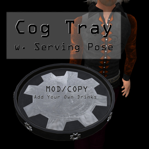 Cog Tray w. serving Anim [mod/copy] (silver)