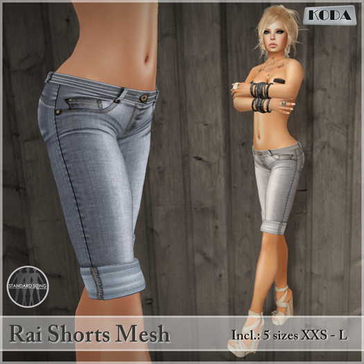 Koda - Rai Mesh shorts grey
