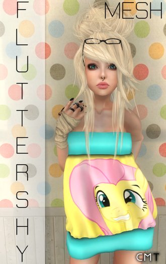.:Atma:. Fluttershy Bubble Dress