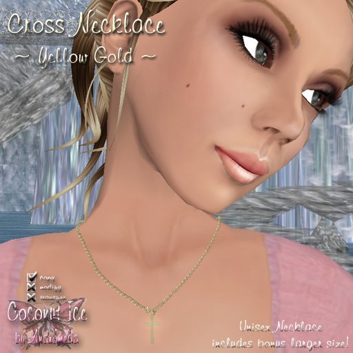 Cross Necklace (Yellow Gold)