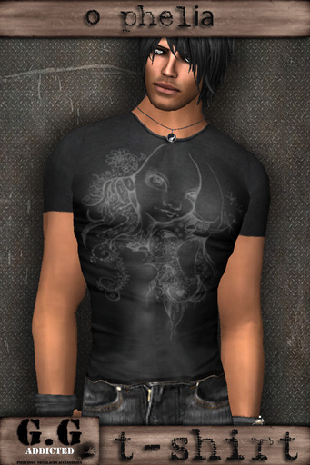 < G.G Addicted > T-SHIRT - O_phelia - 1004