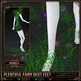 =^.^= Curious Kitties Fantasy Fuzz - Plentiful Fairy Dust Feet - Purple