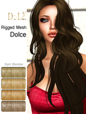 =DeLa*= Mesh Hair "Dolce" Dark Blondes