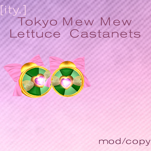 [ity.] Tokyo Mew Mew Lettuce  Castanets
