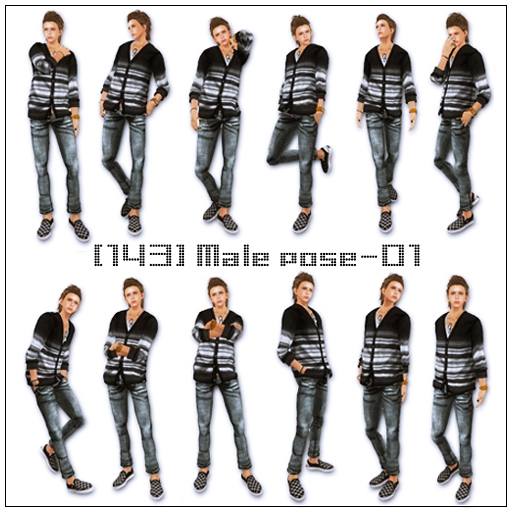 [143]Male pose-01