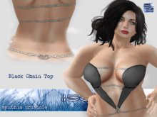 Black Chain Top Long :}SC{: