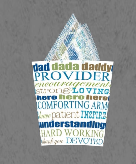 Father's Day gift bag (devoted)