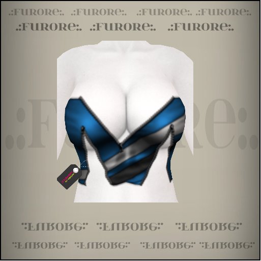 [Furore] Beachtop Stripes *Blueish*