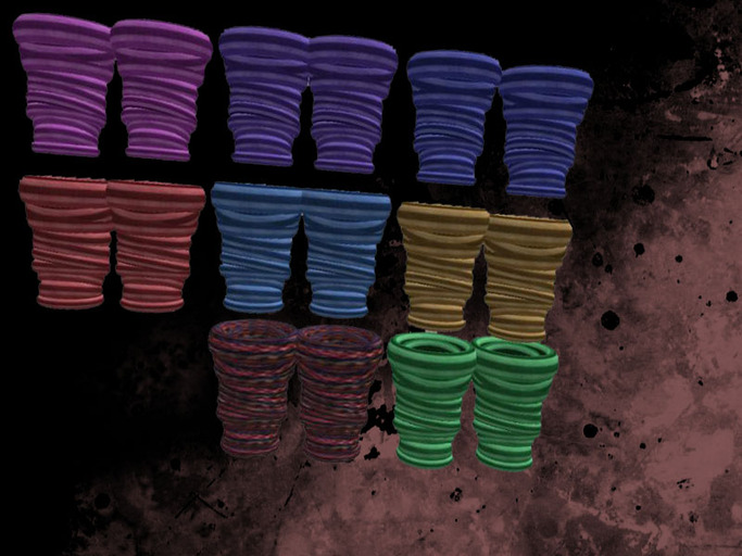  Prim Ankle Socks (striped)