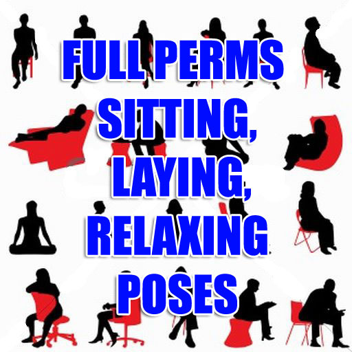 45+ Sitting, Laying, sleeping, Furniture Poses