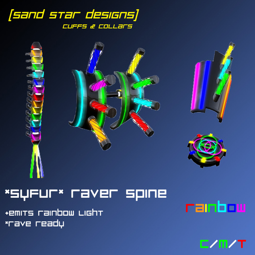 [SSD] *Syfur* Raver Spine Box Rainbow
