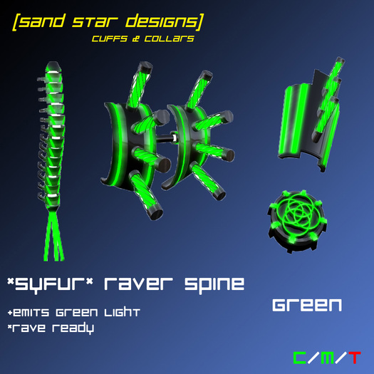 [SSD] *Syfur* Raver Spine Box Green