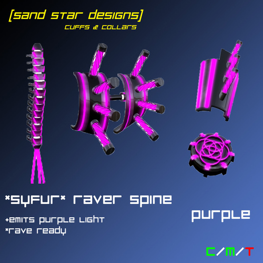 [SSD] *SyFur* Raver Spine Box Purple