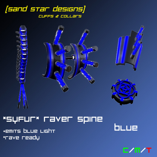 [SSD] *SyFur* Raver Spine Box Blue