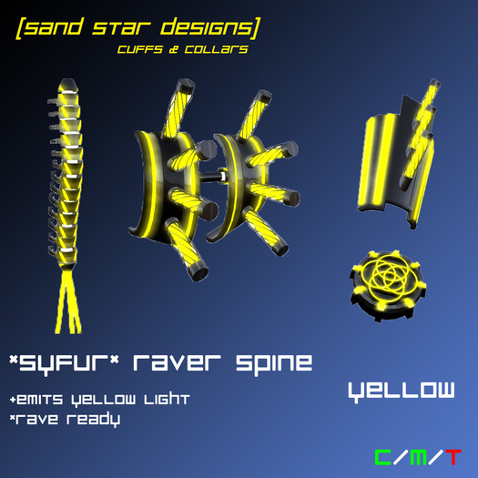 [SSD] *SyFur*  Raver Spine Box Yellow