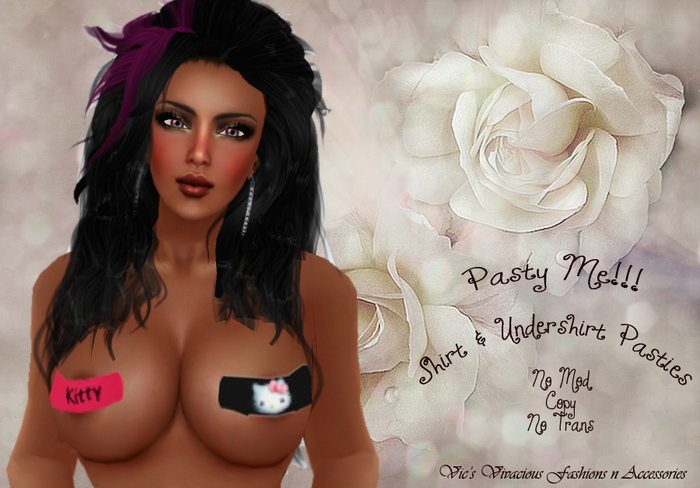 Pasty Me!! Pink Kitty Pasties (boxed)