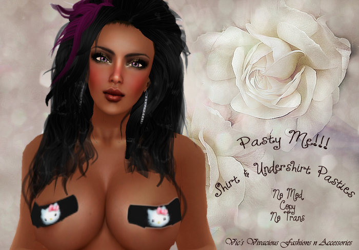 Pasty Me!! Black Kitty Pasties (boxed)