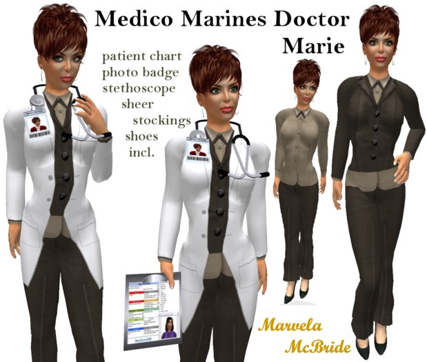 ! "Medico" Marines Doctor Marie