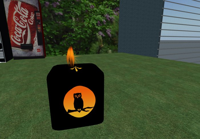 Halloween Candle big 4