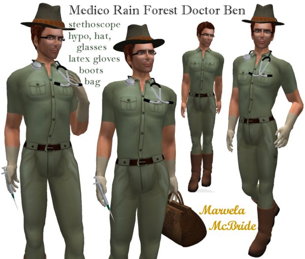 ! "Medico" Rain Forest Doctor Ben