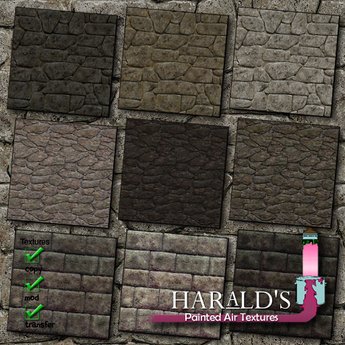 Second Life Marketplace - (PAT Exterior Textures - Stone Wall)