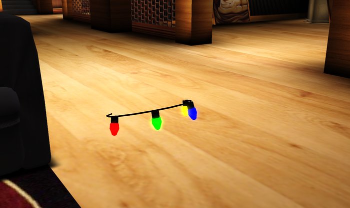 Christmas Lights 1 prim (Full Perm)
